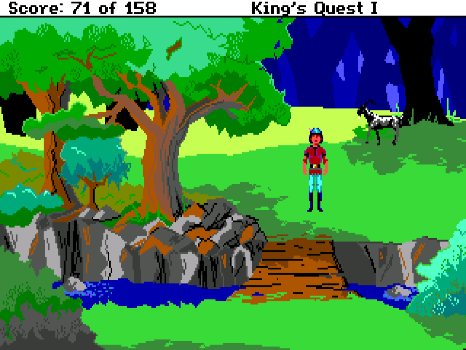 King s Quest 1. King's Quest 1983. King's Quest Sierra. King’s Quest i: Quest for the Crown.