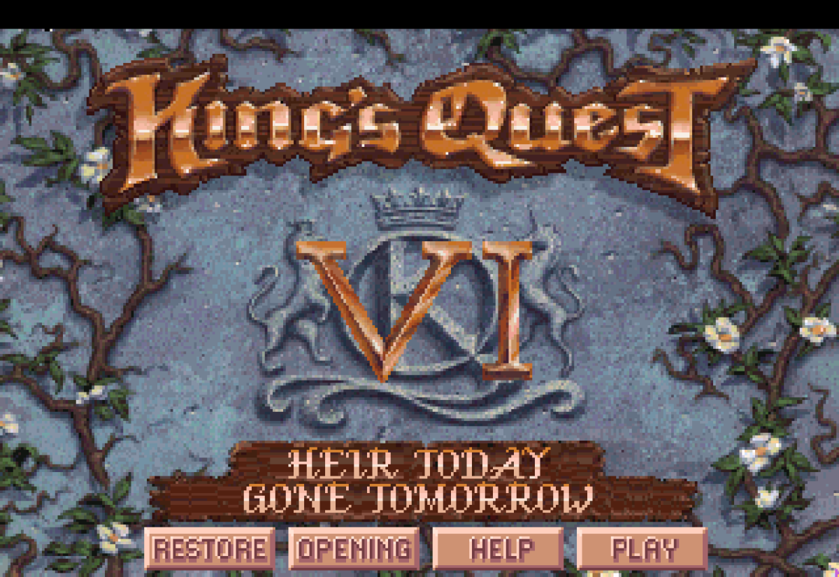 King’s Quest VI Heir Today, Gone Tomorrow Sierra Classic Gaming